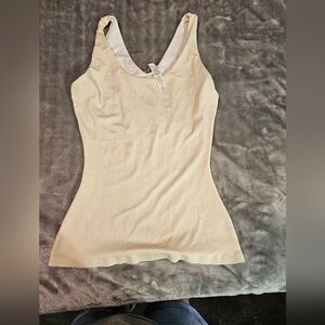 SPANX Cream Tank Top